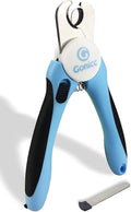 gonicc Dog & Cat Pets Nail Clippers and Trimmers - with Safety Guard to Avoid Overcutting, Free Nail File, Raz