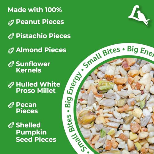 Lyric Fine Tunes Wild Bird Seed Mix - No Waste Bird Food Mix - Attracts Bluebirds, Finches, Chickadees & More  - view 5
