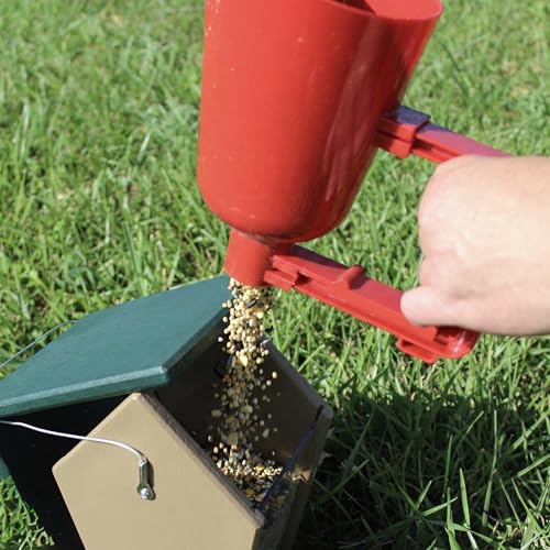 Bird Seed Scoop, Quick Release Plastic Scoop for Ease in Filling Bird Feeders, Holds 4 Cups of Seed - view 6