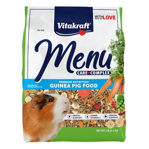 Vitakraft Menu Premium Guinea Pig Food - Alfalfa Pellets Blend - Vitamin and Mineral Fortified - view 2