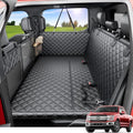 REEVAA Dog Truck Seat Cover for Back Seat, Hard Bottom Dog Hammock for Car, Pet Bed Extender for 2-4 Large Dog