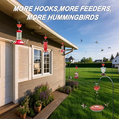 6-Pack Hummingbird Feeder Ant Guard-Large Ant Moat for Hummingbird Feeders, Outdoor Ant-Proof Handing Feeders  - view 7