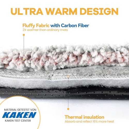 Self Warming Cat Bed Self Heating Cat Dog Mat 24 x 18 inch Extra Warm Thermal Pet Pad for Indoor Outdoor Pets  - view 4