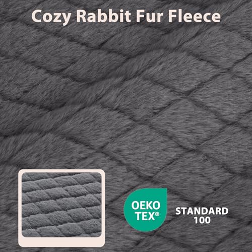 JOEJOY XL Dog Beds Large Sized Dog, Orthopedic Big Dogs Crate Bed with Washable Removable Cover, Extra Thick E - view 5