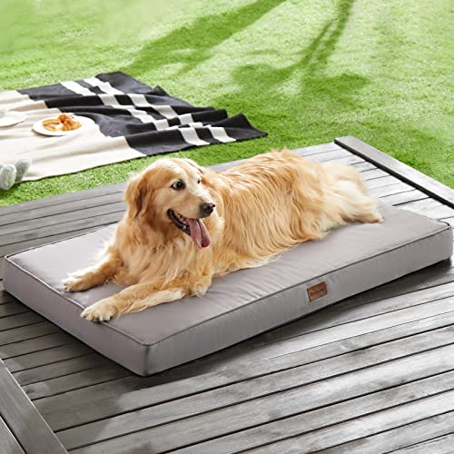 BFPETHOME Outdoor Dog Beds for Large Dogs, Waterproof Dog Bed for Medium, Large, Extra Large Dogs, Orthopedic  - view 3