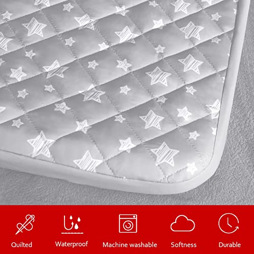 Waterproof Dog Bed Covers Replacement Washable Pet Hair Easy to Remove, Noiseless Quilted Puppy Pet Bed Cover  - view 3