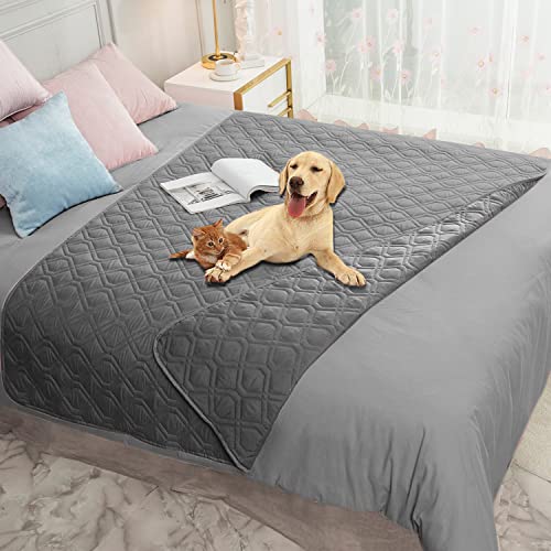 Ameritex Waterproof Blanket Reversible Dog Bed Cover Pet Blanket for Furniture Bed Couch Sofa - view 2