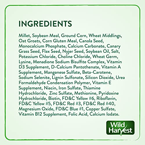 Wild Harvest Universal Blend for Small Birds, 10 lb Bag, Fortified Nutrition - view 7
