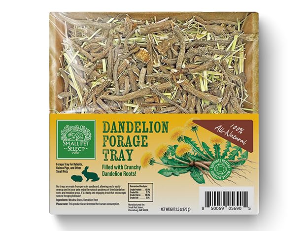 Small Pet Select Forage Tray Bundle, 3 Pack of Foraging Trays for Rabbit, Guinea Pig, Hamster or Bunny - Natur - view 6