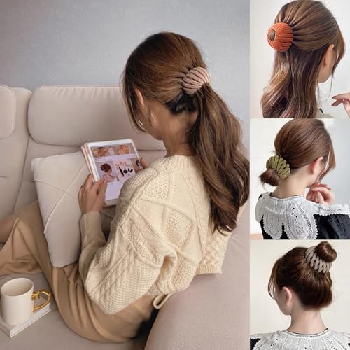 7PCS Women's Hair Accessories, Bird Nest Magic Hair Clip with Hair Bun Clips - view 2