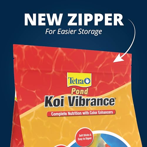 TetraPond Koi Vibrance Soft Sticks, Floating Pond Fish Food for Koi Fish and Ornamental Goldfish, 2.42 lbs - view 8