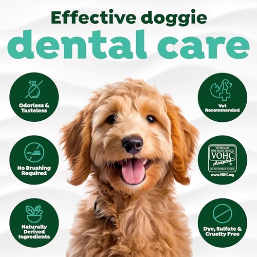 TropiClean Fresh Breath Water Additive for Dogs, Dog Breath Freshener and Teeth Cleaning Solution, No Toothpas - view 5