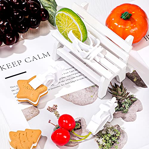 6 Pieces Bird Cage Food Holder Parrot Fruit Vegetable Clips Bird Cage Feeder Clip for Budgie Parakeet Cockatoo - view 5
