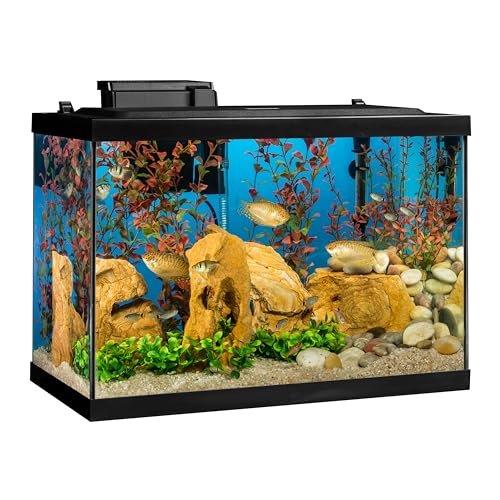 Tetra Aquarium, 20 Gallon, Complete Tropical Fish Tank Kit With LED Lighting And Decor For Freshwater Fish - view 3