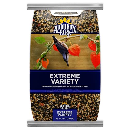Audubon Park Extreme Variety Wild Bird Seed for Outside Feeders, 15-lb. Bag - view 2