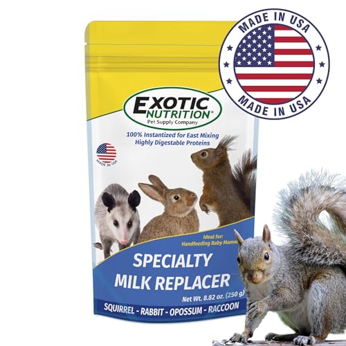 Exotic Nutrition Specialty Milk Replacer 8.8 Oz - - Healthy Powdered Formula - Ideal for Squirrel, Rabbit, Opo - view 3