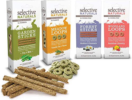 Supreme Petfoods 3 Pack of Selective Naturals Meadow Loops, 2.8 Ounces each, with Timothy Hay and Thyme - view 4