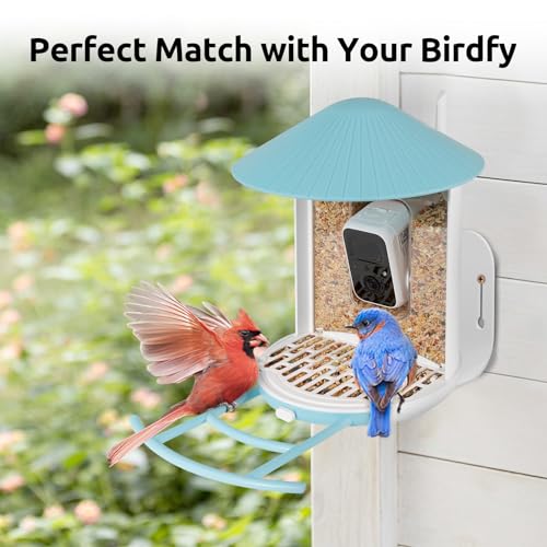 NETVUE Bird Seed Guard, Durable Waterproof Bird Feeder Covers, Save Birdseed, Perfect Match NETVUE by Birdfy F - view 3