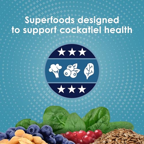 Kaytee Forti-Diet Pro Health Nourish+Protect Cockatiel Food, Comprehensive Nutrition Backed by Science, Digest - view 5