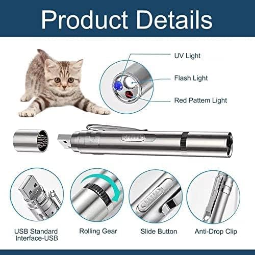Cat Toy Pointer for Indoor, Cat Mouse Toys Wand Light Pet Interactive Toys to Keep Cat Busy, for Kitten Cat Do - view 2