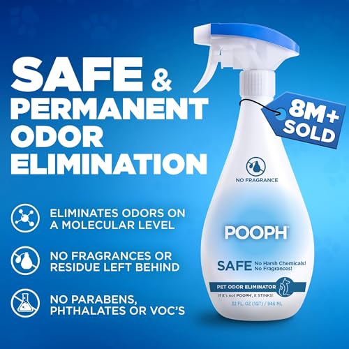 Pooph Pet Odor Eliminator, 32oz - Eliminates Odors at the Molecular Level, Dogs, Cats, Freshener, Eliminator,  - view 3