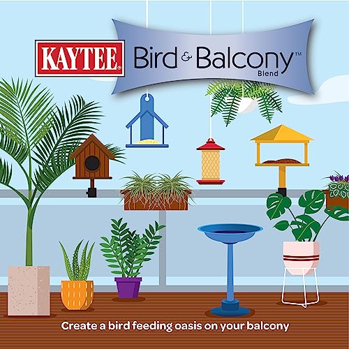 Kaytee Bird & Balcony Wild Bird Food No Mess Seed Blend for City Dwelling Birds Like Finches, Sparrows, Mourni - view 7