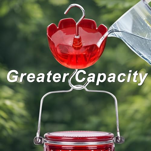 6-Pack Hummingbird Feeder Ant Guard-Large Ant Moat for Hummingbird Feeders, Outdoor Ant-Proof Handing Feeders  - view 2