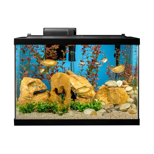 Tetra Aquarium, 20 Gallon, Complete Tropical Fish Tank Kit With LED Lighting And Decor For Freshwater Fish - view 5