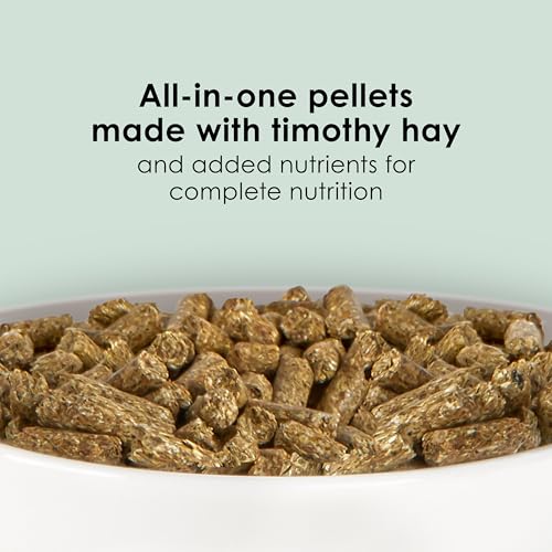 Kaytee Timothy Complete Rabbit Food, Made with Timothy Hay, High in Fiber, Supports Dental Health and Digestio - view 3