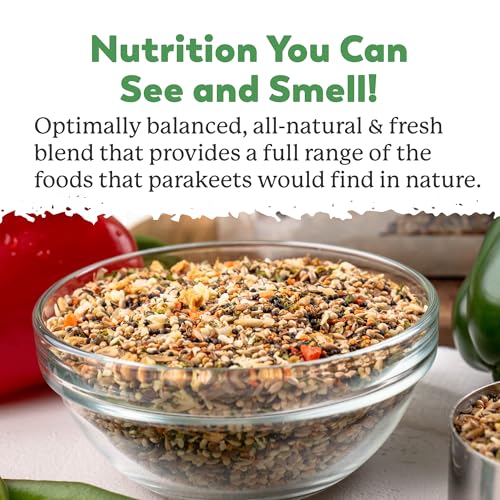 Dr. Harvey's Our Best Parakeet Food, Wholesome Seeds, Nuts, Fruits, and Vegetable Bird Feed for Budgies and Pa - view 4