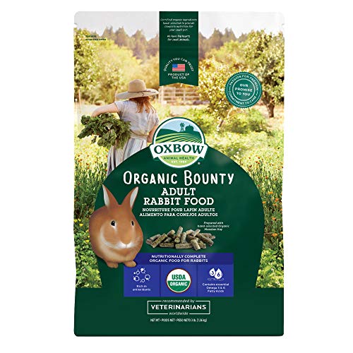 Oxbow Animal Health Organic Bounty Adult Rabbit Food - All Natural Rabbit Pellets - 3 lb. - view 2
