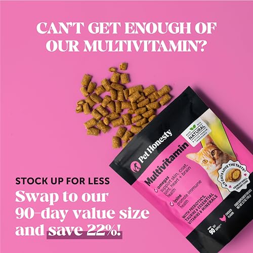 Cat Multivitamin Crunchy & Creamy Chews - Cat Treats for Health + Immune, Joint Support, Skin & Coat, & Digest - view 5