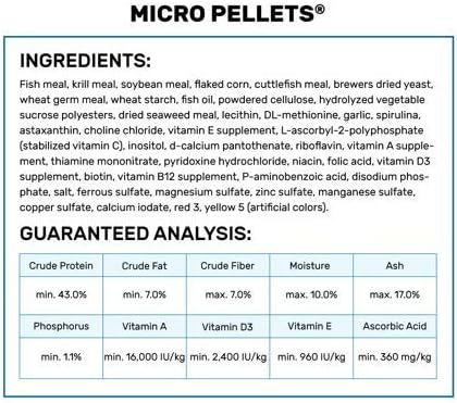 Hikari Tropical Semi-Floating Micro Pellets Fish Food, 0.77 Oz (22g) - view 3