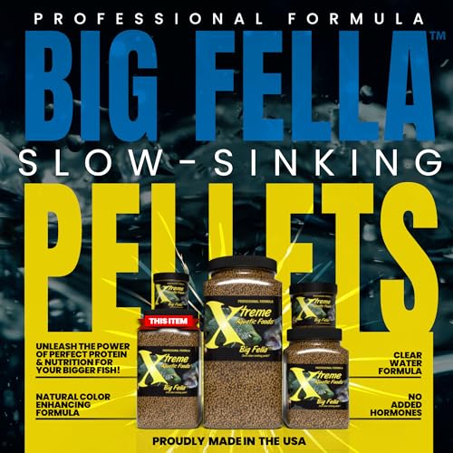 Xtreme Big Fella 3.0mm Pellets: Professional Nutrition for Medium to Large Cichlid/Community Fish - Boost Immu - view 3