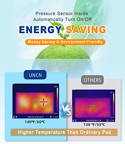 uncn Dog Cat Heating Pad Pressure Activated 18 X 22 Pet Heat Pack Automatic Electric Heated Bed Mat for Indoor - view 4