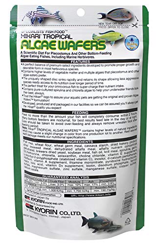 Hikari Usa Inc AHK21328 tropical Algae Wafer 8.8-Ounce - view 3