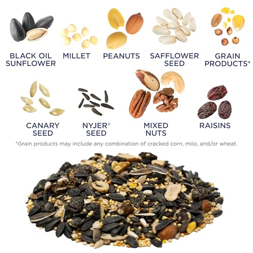 Audubon Park Extreme Variety Wild Bird Seed for Outside Feeders, 15-lb. Bag - view 4