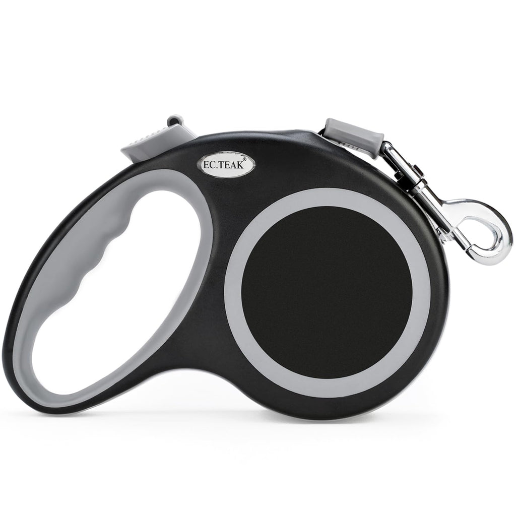 Retractable Dog Leash 26 FT, Heavy Duty Dog Leash for Dogs up to 110lbs, Strong Nylon Tape No Tangle, One-Hand