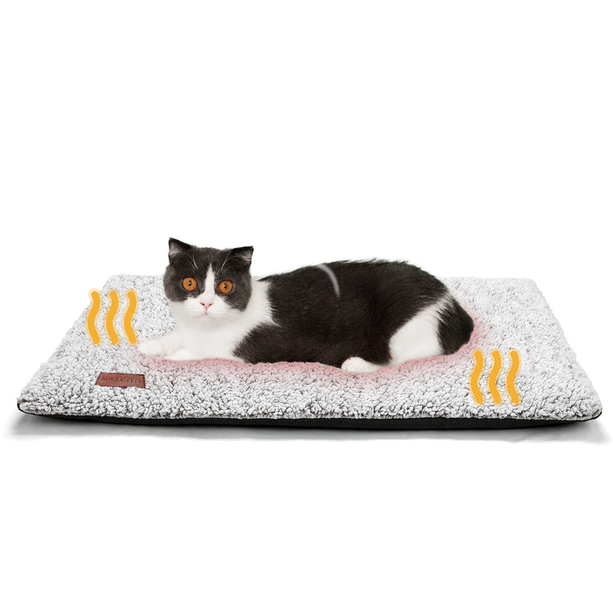 Self Warming Cat Bed Self Heating Cat Dog Mat 24 x 18 inch Extra Warm Thermal Pet Pad for Indoor Outdoor Pets 