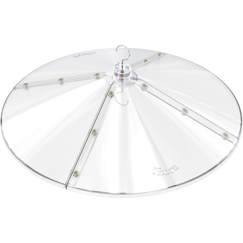 iBorn Baffles for Bird Feeders, 19.5” Oversized Bird Feeder Cover for Rain Guard, Birds Feeders Squirrel Guard