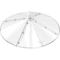 iBorn Baffles for Bird Feeders, 19.5” Oversized Bird Feeder Cover for Rain Guard, Birds Feeders Squirrel Guard
