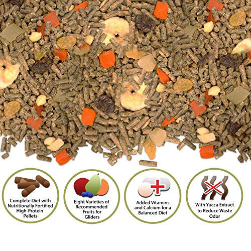 Exotic Nutrition Glider Complete 5 lb | Natural Fruit Bits | Sugar Glider Food - view 4
