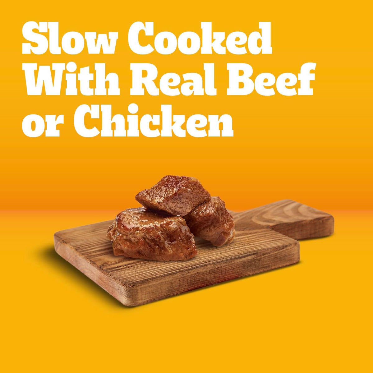 Pedigree Chopped Ground Dinner Wet Dog Food Beef & Bacon Variety Pack, (30) 3.5 oz. Pouches - view 3