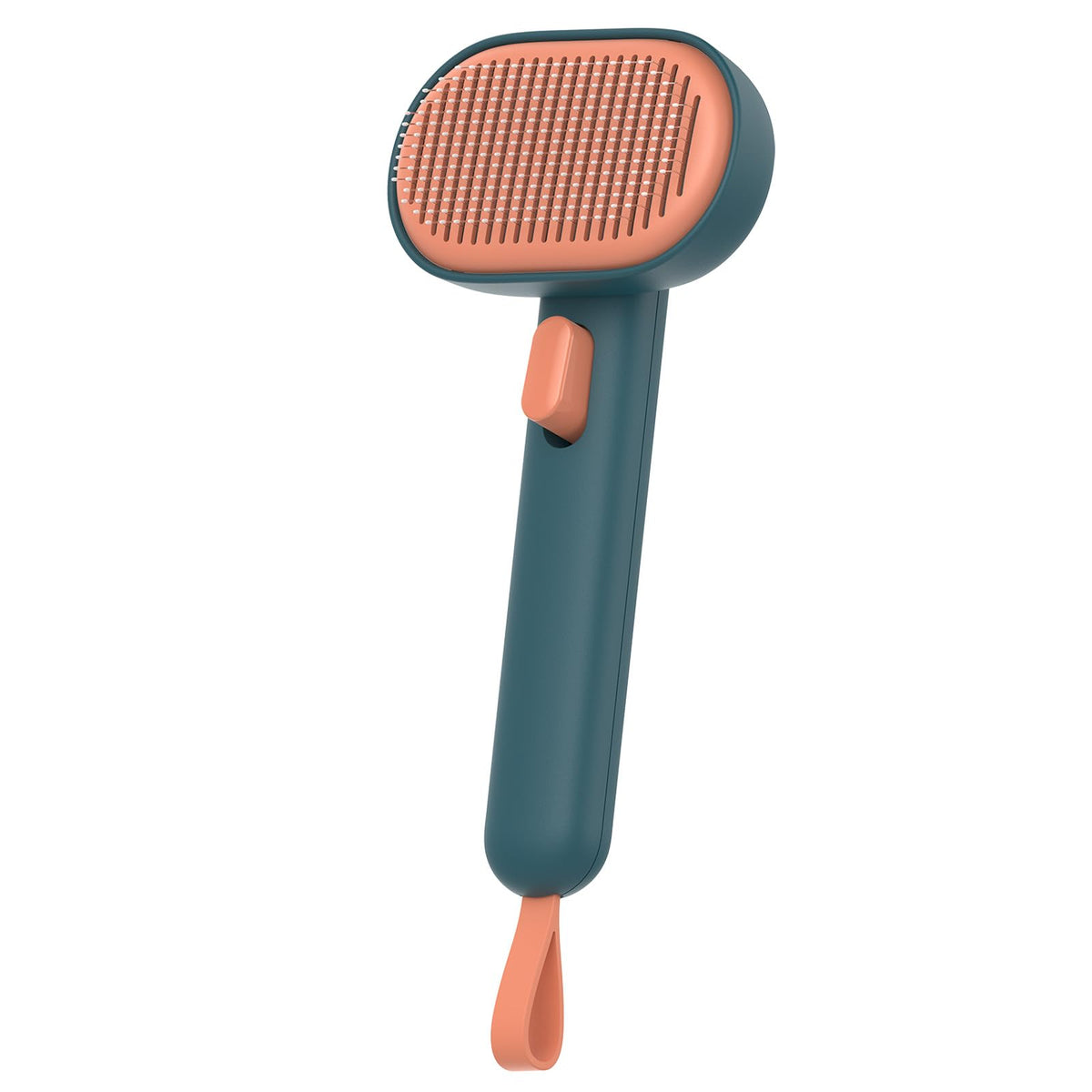 Aumuca Skin Friendly Self-Cleaning Slicker Brush for Dogs & Cats, Gentle Pet Grooming Tool for Shedding & Desh