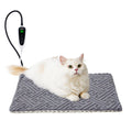 Cat Heating Pad - 11 Adjustable Temperature and 25 Timer Options, Heated Cat Bed Indoor with Chew-Resistant Co