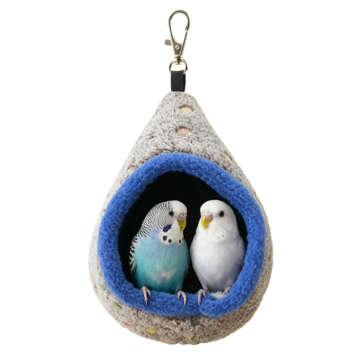 Bird Parrot Nest Hammock for Parakeet Conure Lovebird Small Animal Hamster Sugar Glider Hanging Bed Hideout Ho