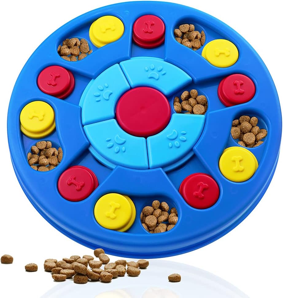 Yoboeew Dog Puzzle Toys Interactive Toy for Puppy IQ Stimulation &Treat Training Games Treat Dispenser for Sma