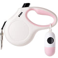 Fida Retractable Dog Leash for Small Breed up to 26 lbs, 16 ft Pet Walking Leash with Dispenser and Poop Bags,