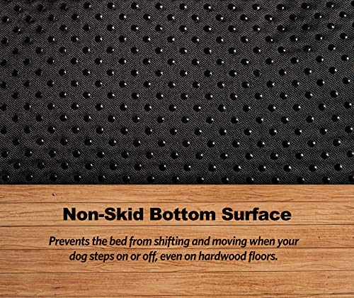 MidWest Homes for Pets XXS QuietTime Deluxe Gray Ombré Swirl Plush Pet Bed, Machine Washable, Non-Skid Bottom, - view 6