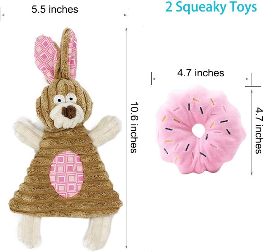 Puppy Toys for Teething, Puppy Chew Toys for Small Dogs, Crinkle Dog Toys Small Breed Boredom and stimulating, - view 3